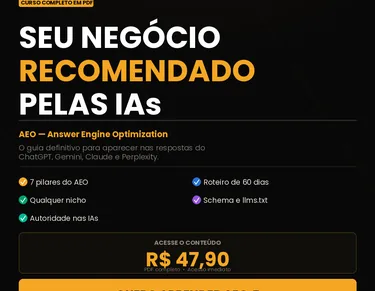 Curso AEO, recomendado por IAs